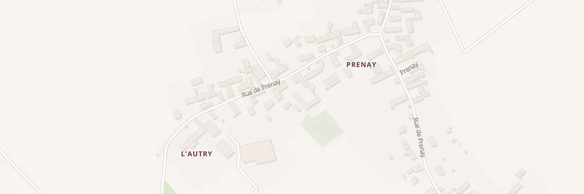 Plan du 10 Prenay à Josnes