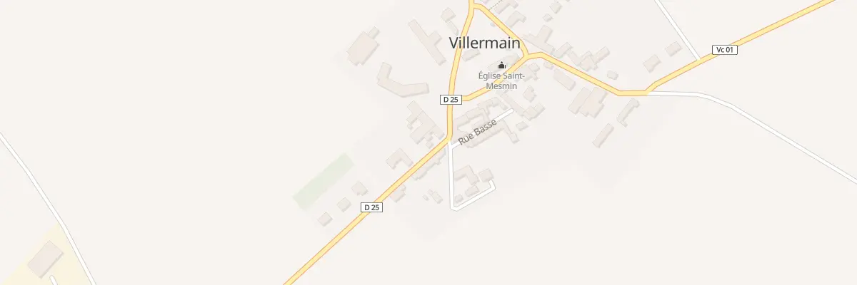 Plan du 4 Rte d’Ouzouer-le-Marché à Villermain