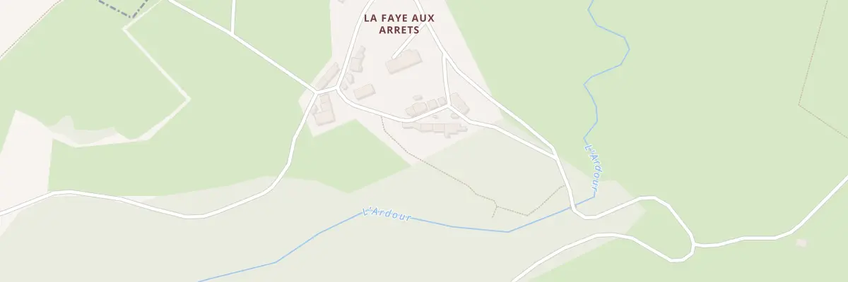 Plan du 19 La Faye aux Arrets à Arrènes