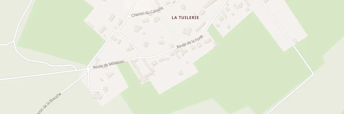 Plan du 10 Rte de la Forêt à Longroy