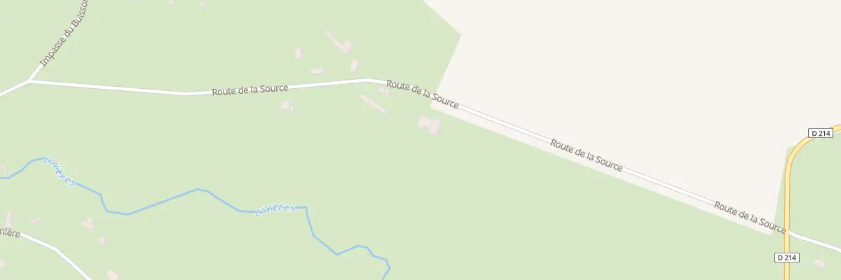 Plan du 8 Rte de la Source à Dancourt