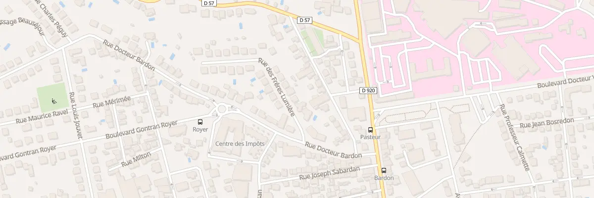 Plan du 10 Rue Des Freres Lumiere à Brive-la-Gaillarde