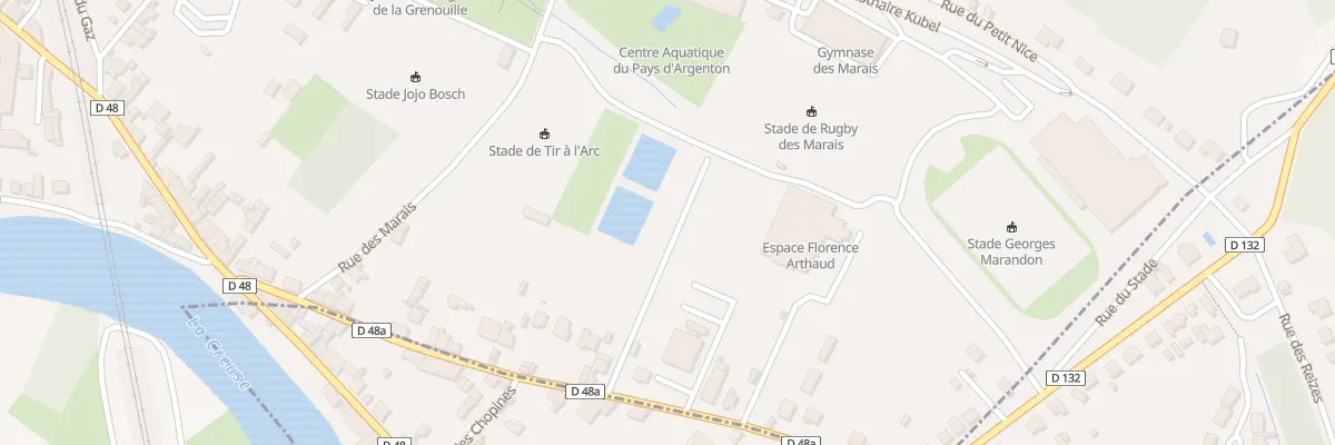 Plan du 33B Rue du Gal Leclerc à Argenton-sur-Creuse