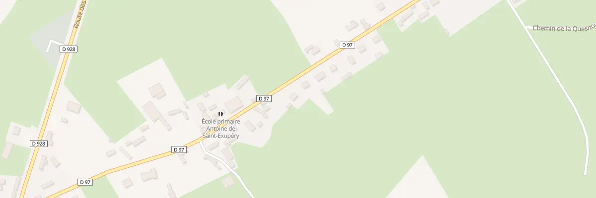 Plan du 26B Rte des Essarts à Callengeville