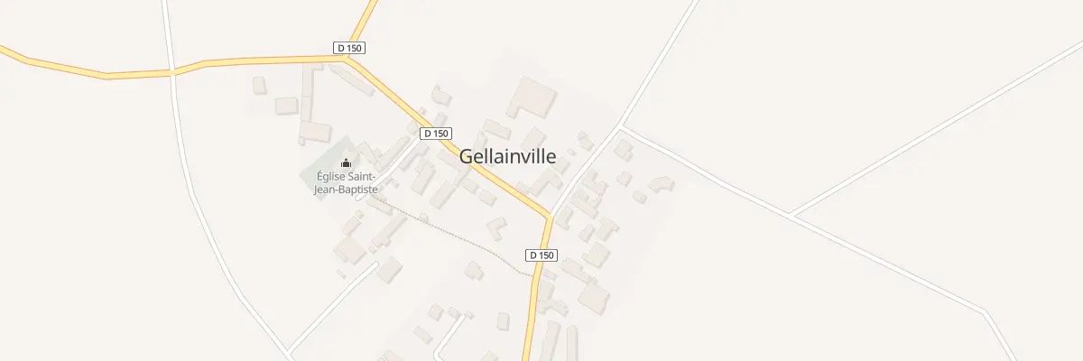 Plan du 1 Rue du Verger à la Dame à Gellainville