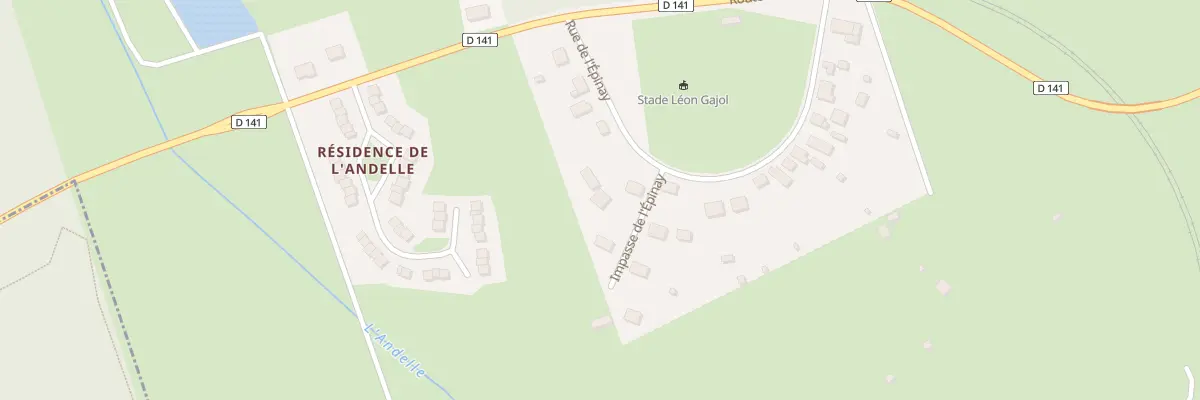 Plan du 226 Rue de l’Epinay à Serqueux