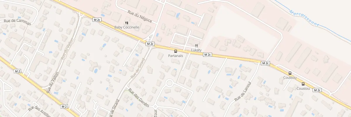 Plan du 30 Av de la Marqueille à Saint-Orens-de-Gameville