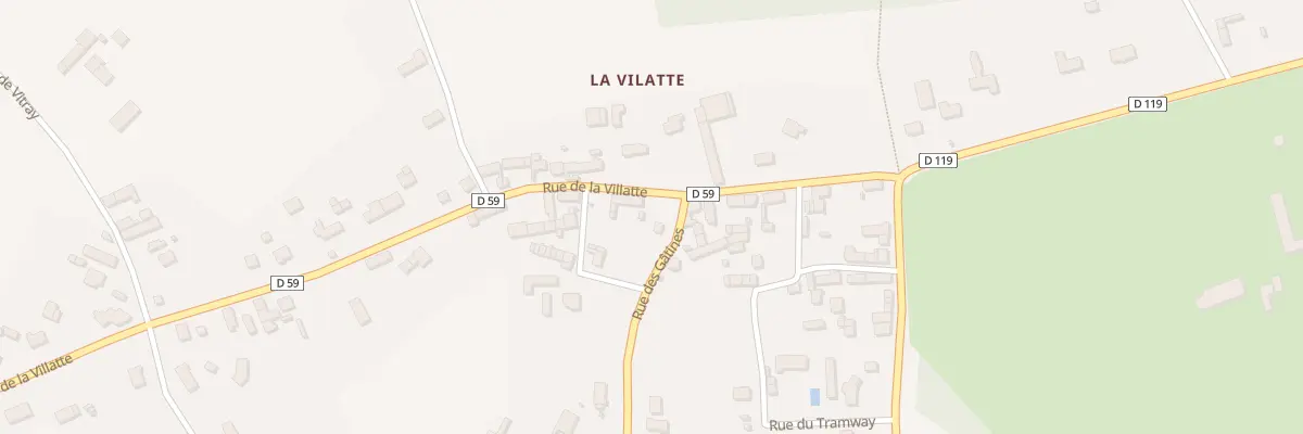 Plan du 41 Rue de la Vilatte à Billy