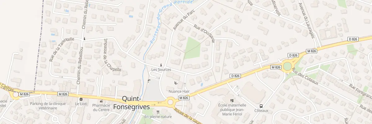 Plan du 3 Rue de l’Occitanie à Quint-Fonsegrives