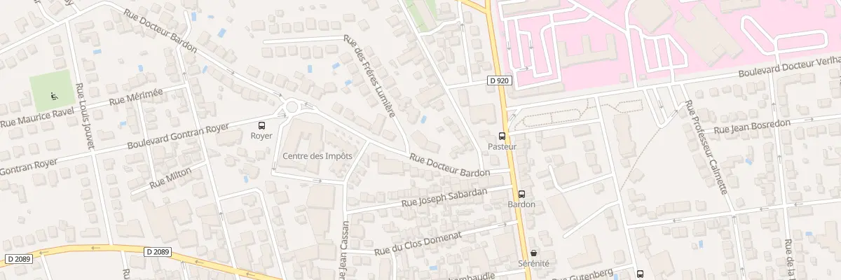 Plan du 2 Rue Des Freres Lumiere à Brive-la-Gaillarde