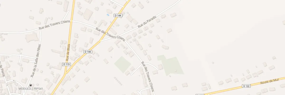 Plan du 25 Rue des Travers Chiens à Soings-en-Sologne