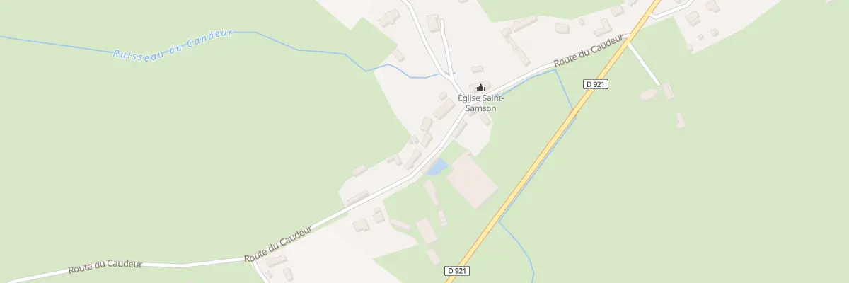 Plan du 7 Rte du Caudeur à La Ferté-Saint-Samson