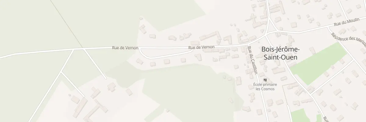 Plan du 15 Rue de Vernon à Bois-Jérôme-Saint-Ouen