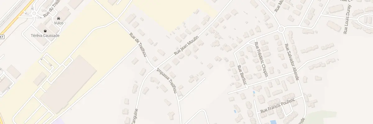 Plan du 73 Rue Jean Moulin à Caussade