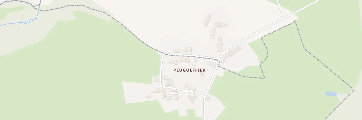 Plan du 10 Rte Grande Rue - Peugueuffier à Saint-Sébastien
