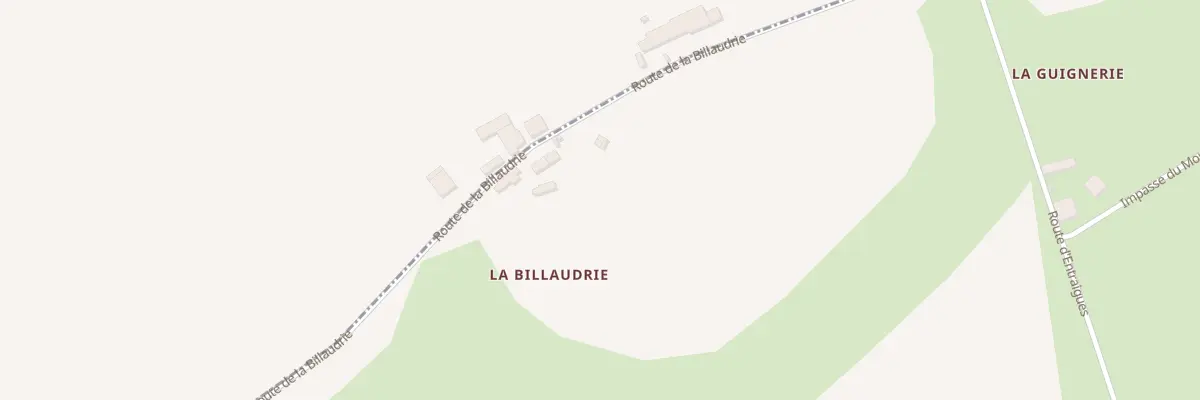 Plan du 5095 La Billaudrie à Gehée