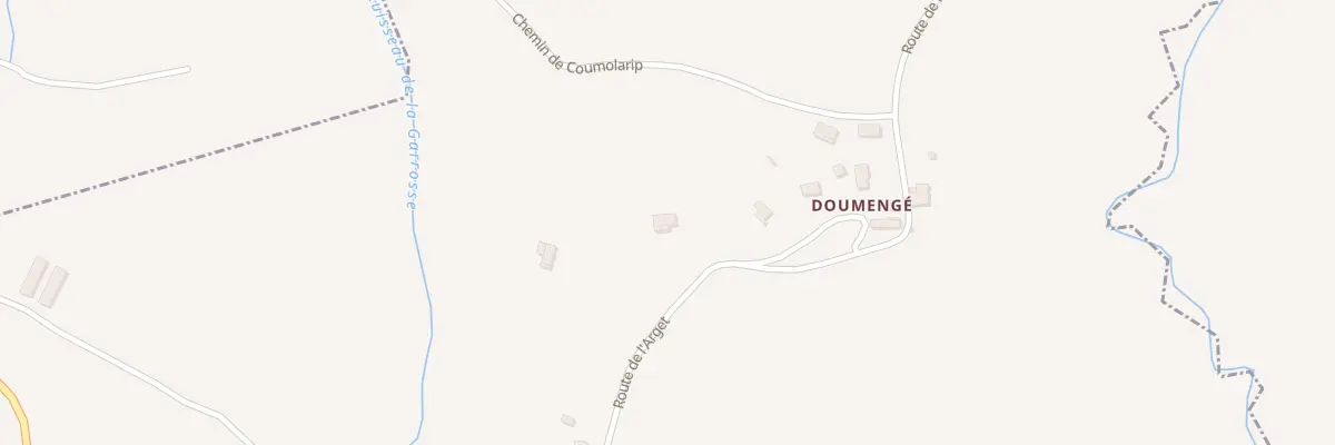 Plan du 422 Rte de l’Arget à Bénac