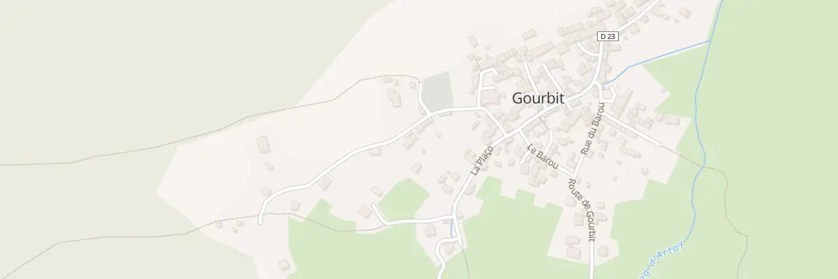 Plan du 64 Gourbit Village à Gourbit