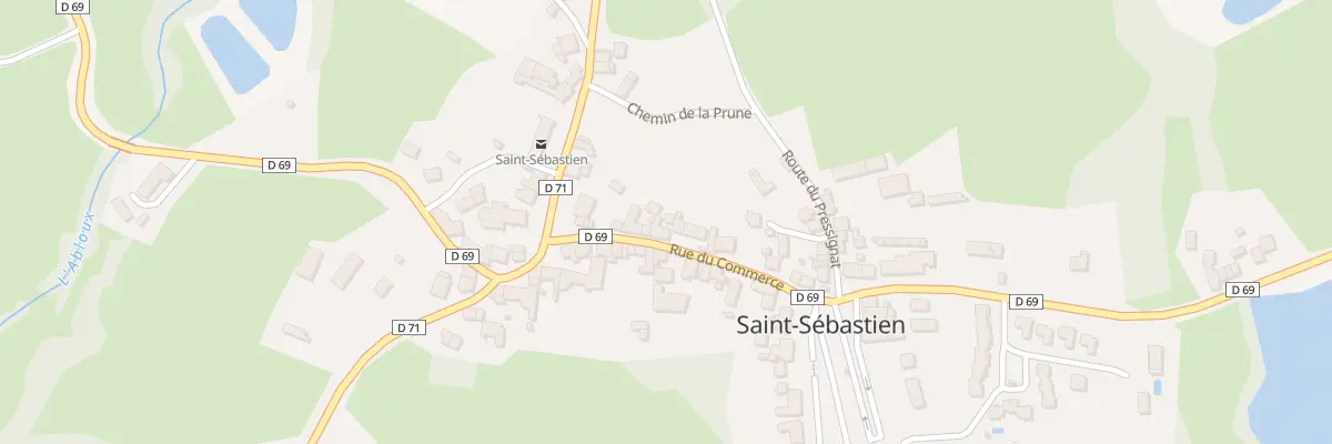 Plan du 7 Rue du Commerce à Saint-Sébastien