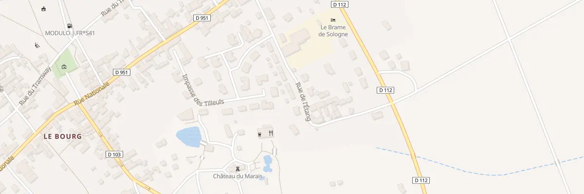 Plan du 18 Rue de l’Etang à Muides-sur-Loire
