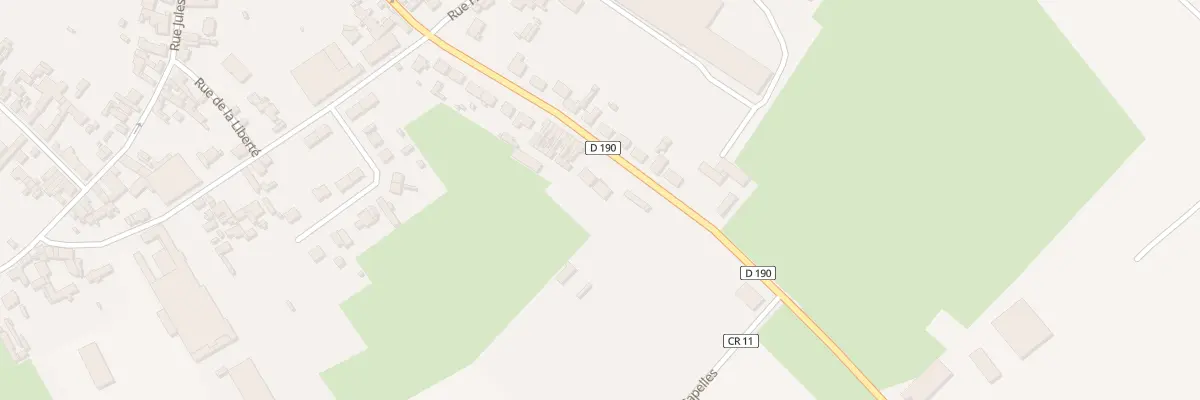 Plan du 36 Rue Pierre de Coubertin à Dargnies