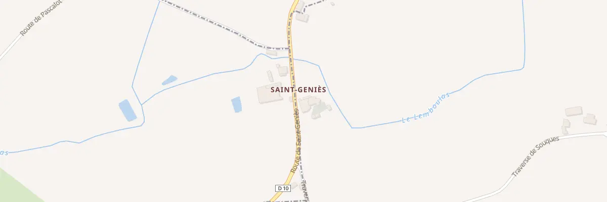 Plan du 5013 St Genies à Belfort-du-Quercy