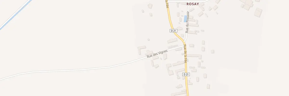 Plan du 6 Rue des Vignes à Boutigny-Prouais