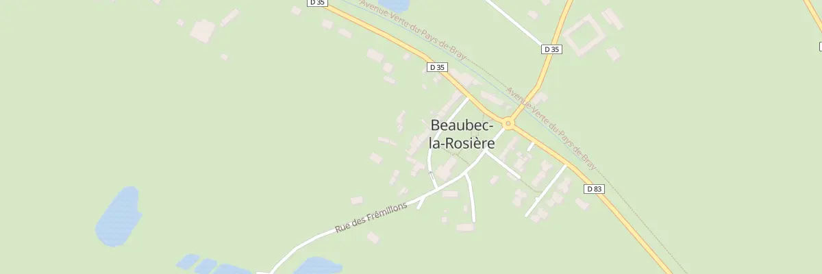 Plan du 5006 Le Centre à Beaubec-la-Rosière