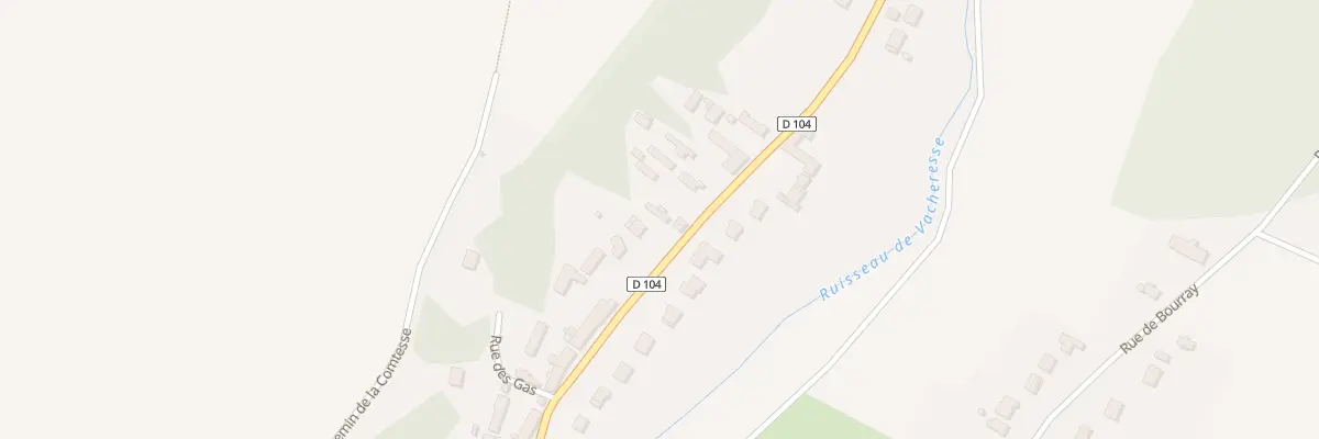Plan du 39 Rue Grande Rue de Vacheresses à Nogent-le-Roi