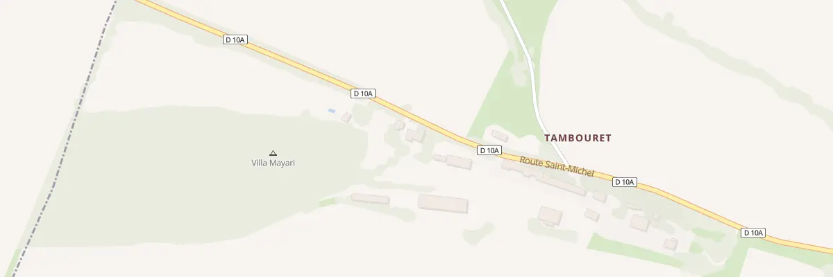 Plan du 47 Tambouret à Escosse