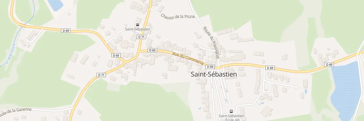Plan du 12 Rue du Commerce à Saint-Sébastien