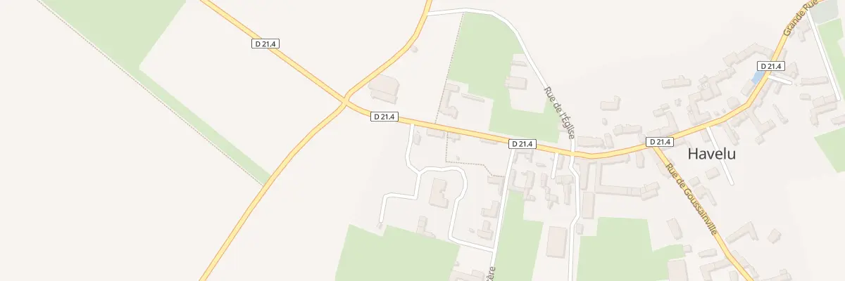 Plan du 4 Gr Gde Rue à Havelu