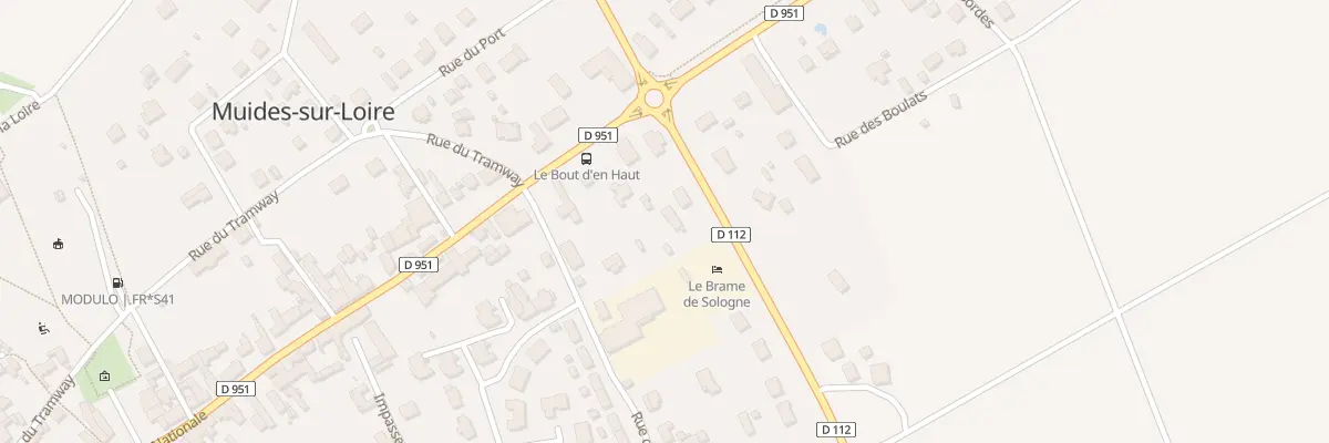 Plan du 4 Rte de Sologne à Muides-sur-Loire