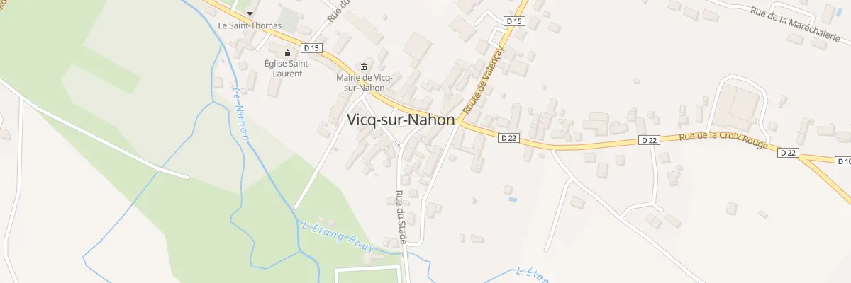 Plan du 26 Pl des Anciens Combattants à Vicq-sur-Nahon