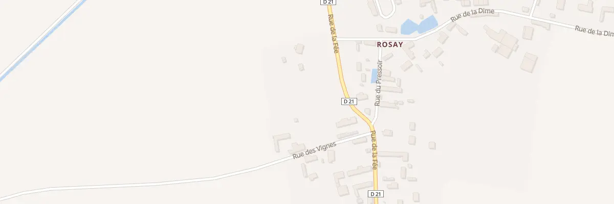 Plan de La Fosse A Gibon à Boutigny-Prouais