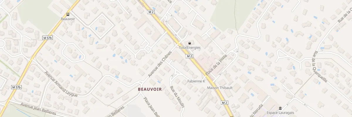 Plan du 16B Av de Gameville à Saint-Orens-de-Gameville