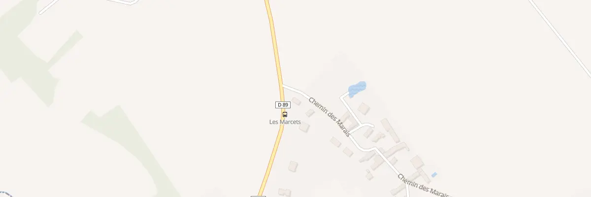 Plan du 1 Che des Marais à La Villeneuve-en-Chevrie