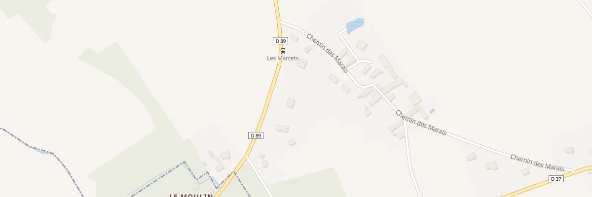 Plan du 7 Rue du Moulin des Marsais à La Villeneuve-en-Chevrie