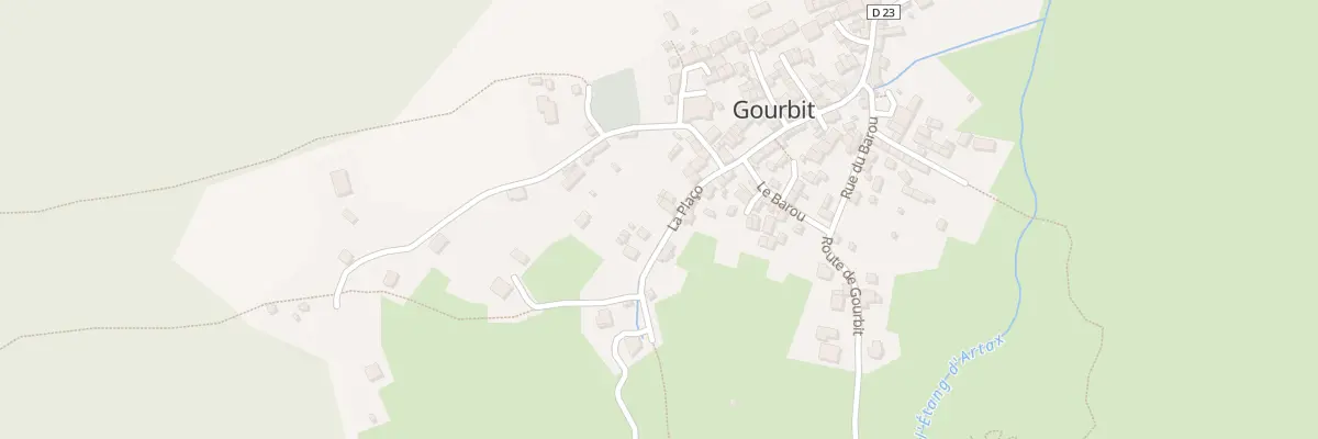 Plan du 53 Gourbit Village à Gourbit