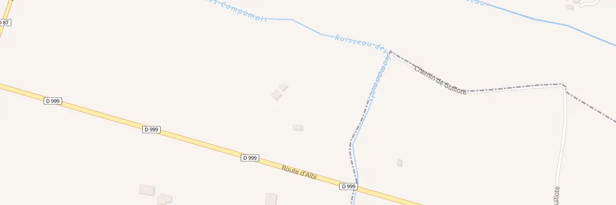 Plan du 130 Rte d’Albi à Verlhac-Tescou