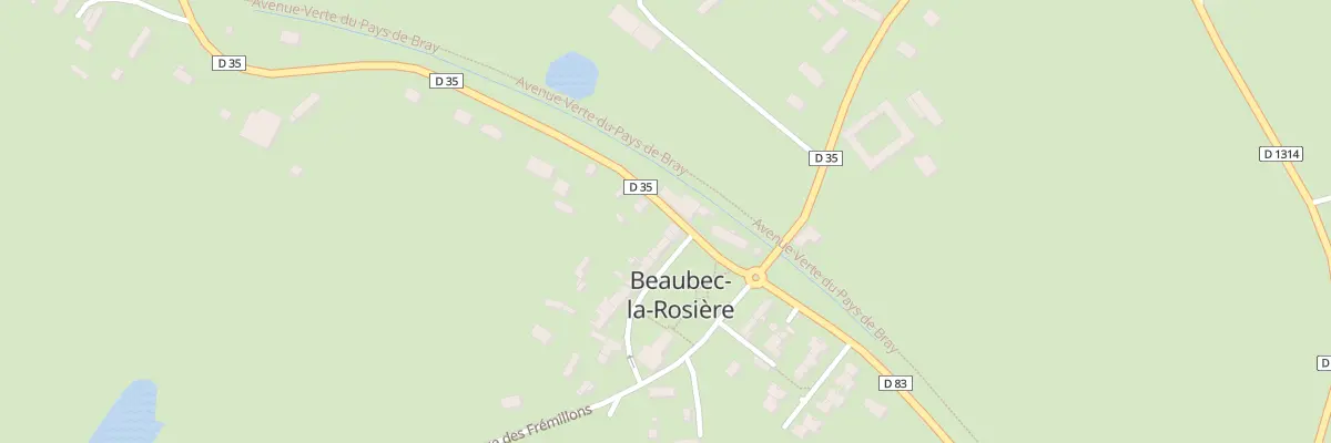 Plan du 232 Pl de la Presle à Beaubec-la-Rosière