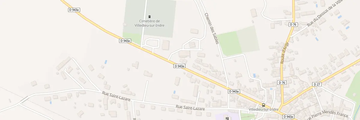 Plan du 51 Av du Maréchal Leclerc à Villedieu-sur-Indre