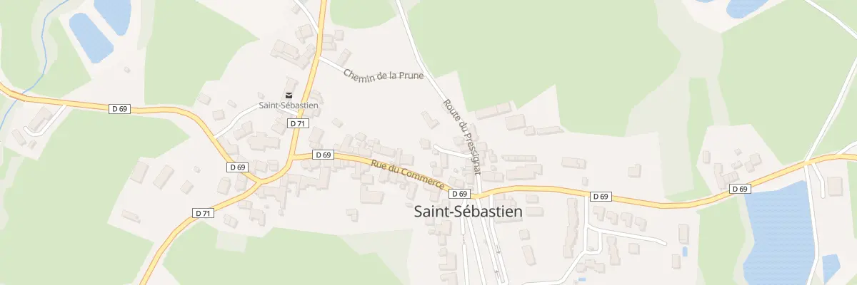 Plan du 2 Imp de la Scierie à Saint-Sébastien
