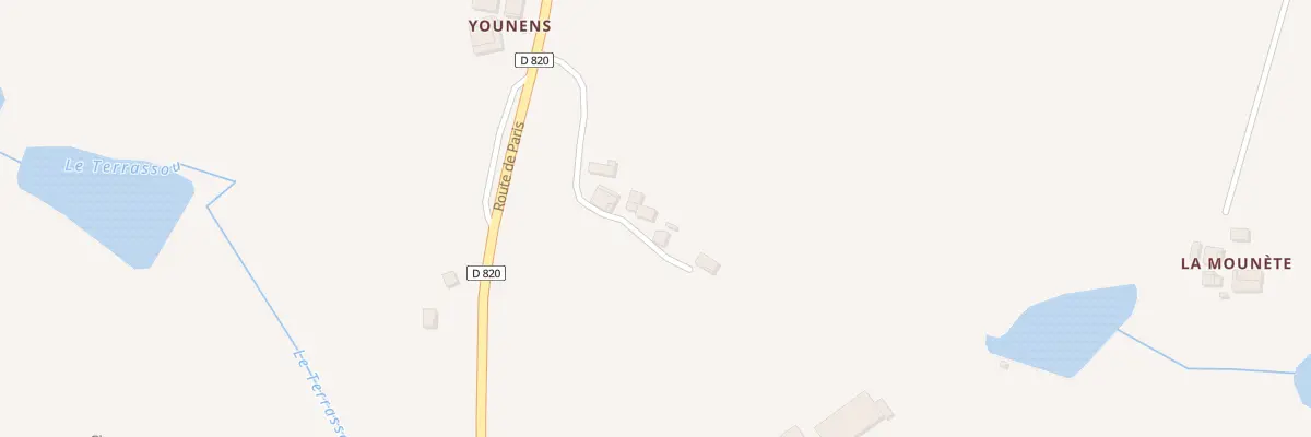 Plan du 3961 Rte de Paris à Montalzat