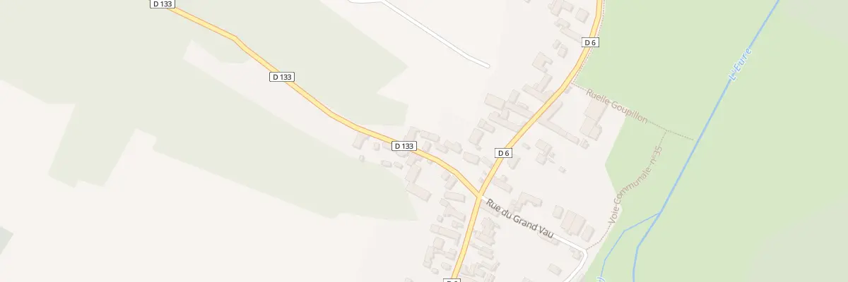 Plan du 8 Rte de Berchères à Saint-Prest