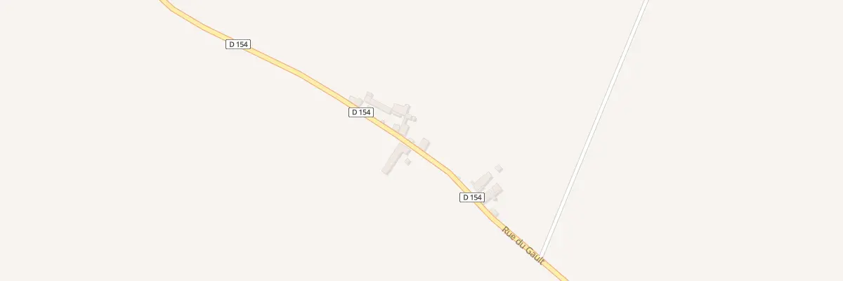 Plan du 5 Rue du Gault à Villars