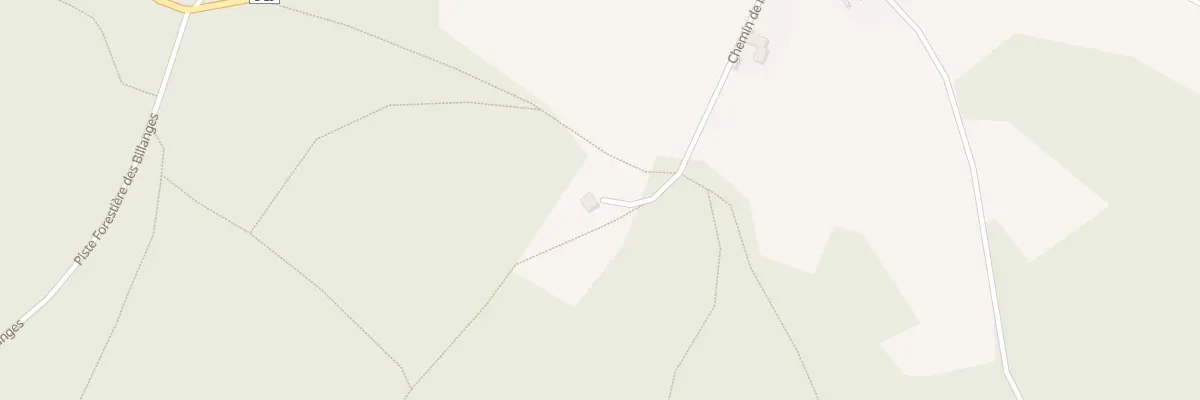 Plan du 5213 Le Beaupaire aux Billanges