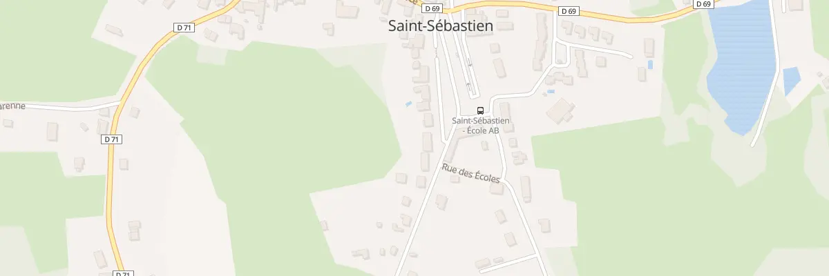 Plan du 22 Pl du Champ de Foire à Saint-Sébastien