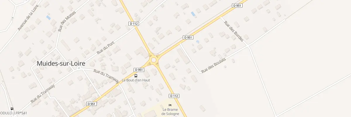 Plan du 2 Rte d’Orléans à Muides-sur-Loire