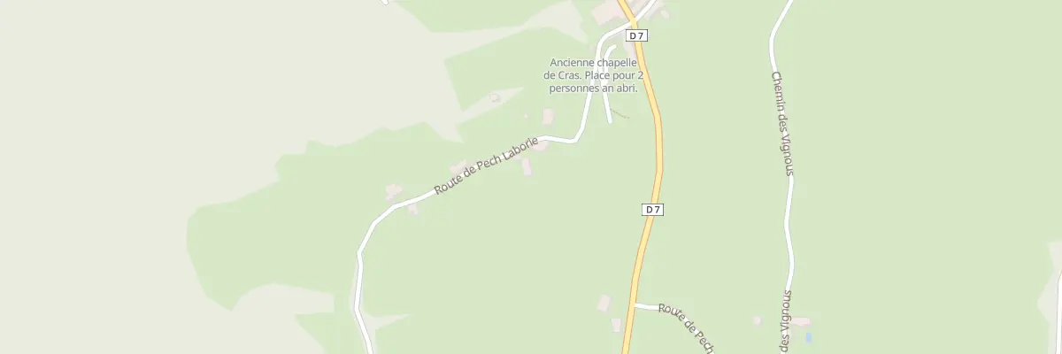 Plan du 5053 Le Cayrou à Cras